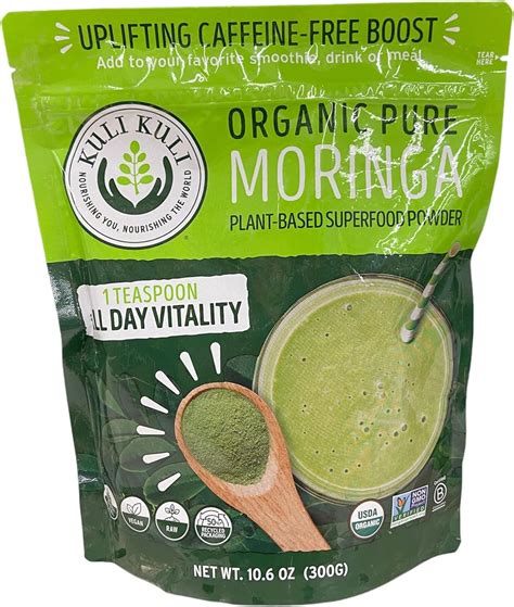 Kuli Kuli Pure Organic Moringa Gluten Free Vegetarian Vegan Raw