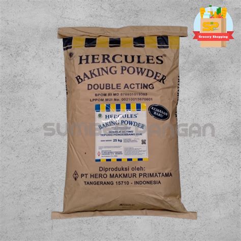 Jual Baking Powder Hercules Original Kg Zak Shopee Indonesia