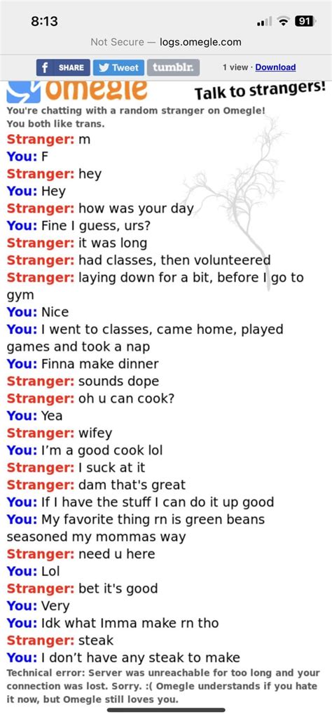 Is This Normal Here R Omegle