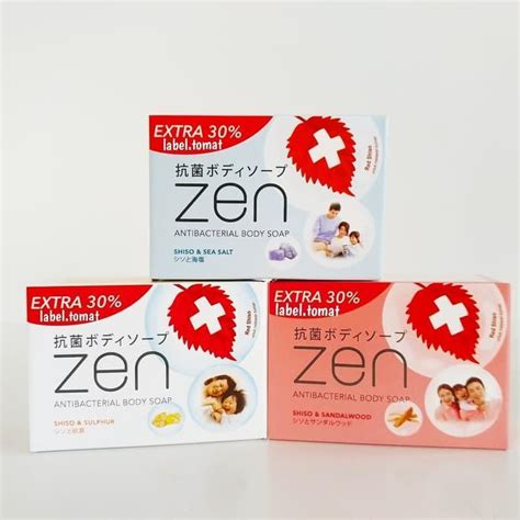 ZEN SHISO ANTIBACTERIAL BODY SOAP BAR Sabun Batang Lazada Indonesia