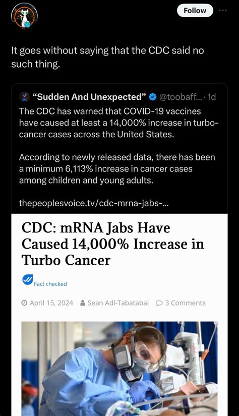 Turbo Cancer Isnt Real People R Knowledgefight