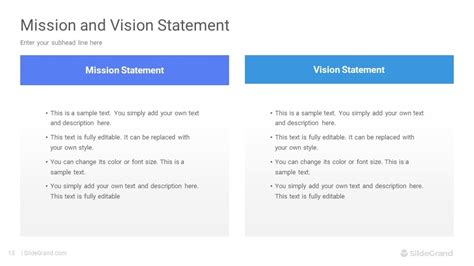 Mission Vision And Values PowerPoint Template Designs SlideGrand