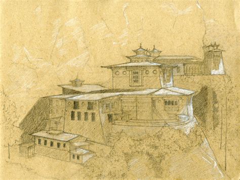 Paro Taktsang Monastery In Bhutan By K2adesignart On Deviantart