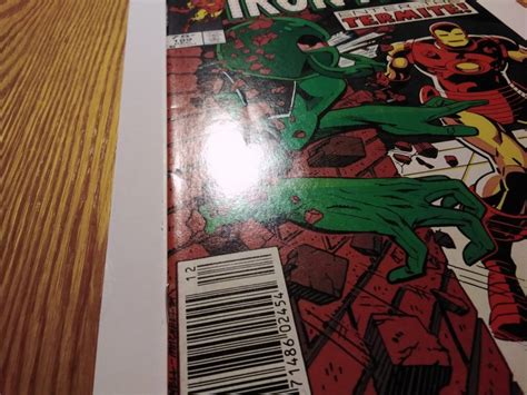 Iron Man 189 Cpv Newsstand Edition 1984 Comic Books Copper Age