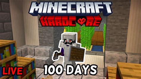 Surviving 100 Days In Minecraft Hardcore Youtube