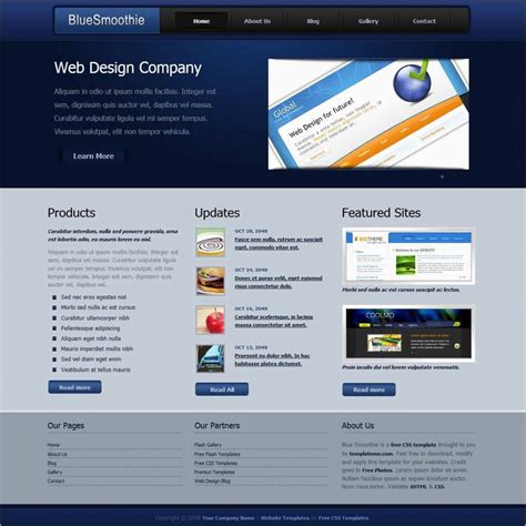 New Css Web Templates Free Download Best Of Template for Css Vertical ...