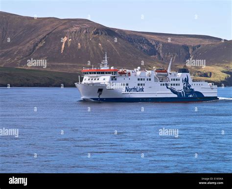 Dh Northlink Ferries Hoy Sound Orkney Serco Ferry Mv Hamnavoe Sailing