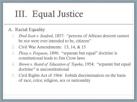 Civil Rights Lg I Will Explain The Concept Of Equality And Assess The Rights Of Citizens By