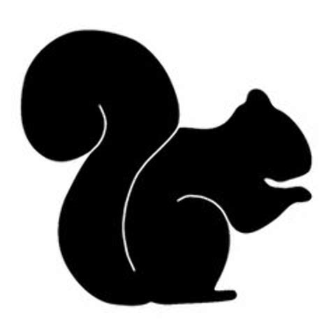 Squirrel Silhouette SVG