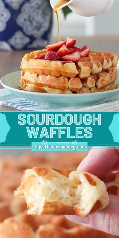 Sourdough Waffles Recipe Waffle Recipes Waffle Batter Recipe Sourdough Waffle Recipe