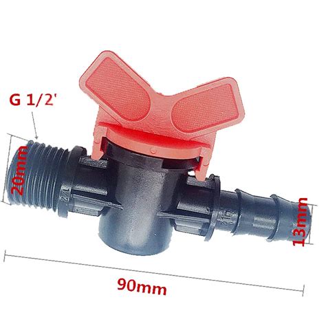 3pcs G1 2 13mm Hose Connection Switches Garden Irrigation Systems And Water Control Valves