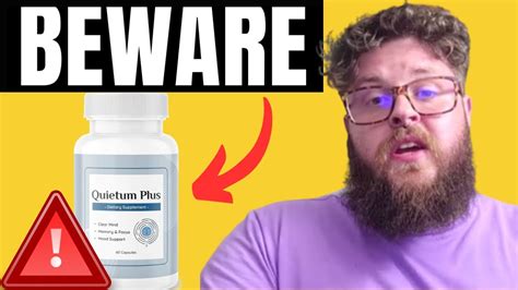 Quietum Plus Review Beware Quietum Plus Works Quietum Plus