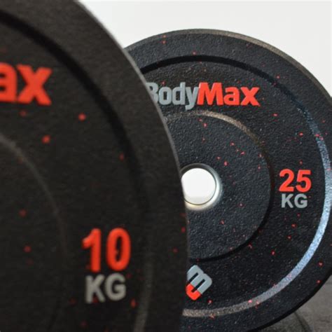 Bodymax Olympic Rubber Crumb Bumper Weight Plates Fitshop