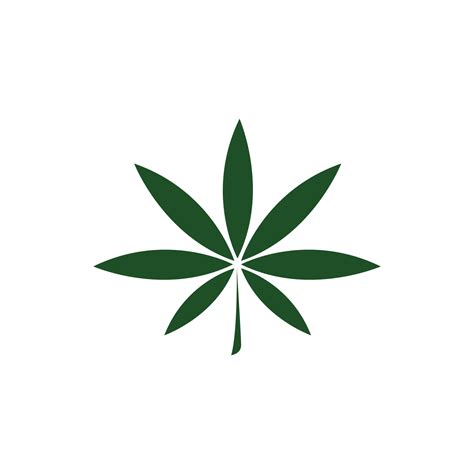 Cannabis leaf vector illustration icon design 13060514 Vector Art at ...