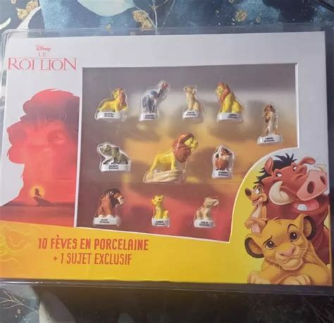 FÈVES COFFRET LE Roi Lion 11 fèves Disney 13 02 PicClick UK