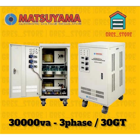 Jual Stabilizer Listrik Stavolt Voltage Regulator MATSUYAMA 30000 Va