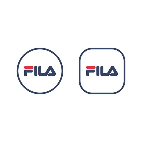 Fila logo icon vector on white background 26555498 Vector Art at Vecteezy