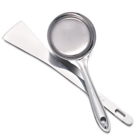 Buy Buyory Stainless Steel Dosa Spatula And Dosa Ladle With Flat Base