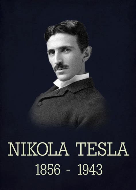 Nikola Tesla Poster No 2 Poster By Viktor Markstedt Displate