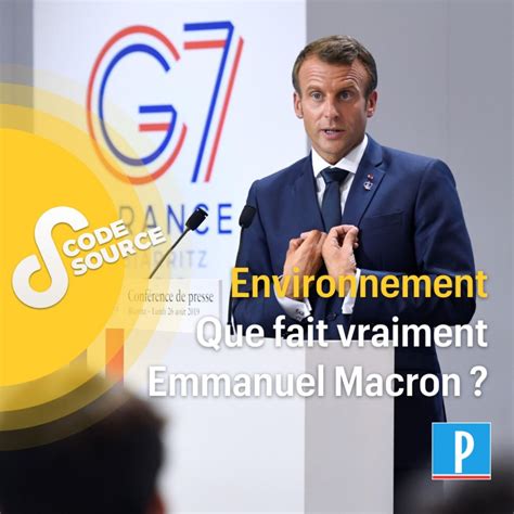 Environnement Que Fait Vraiment Emmanuel Macron Podcast