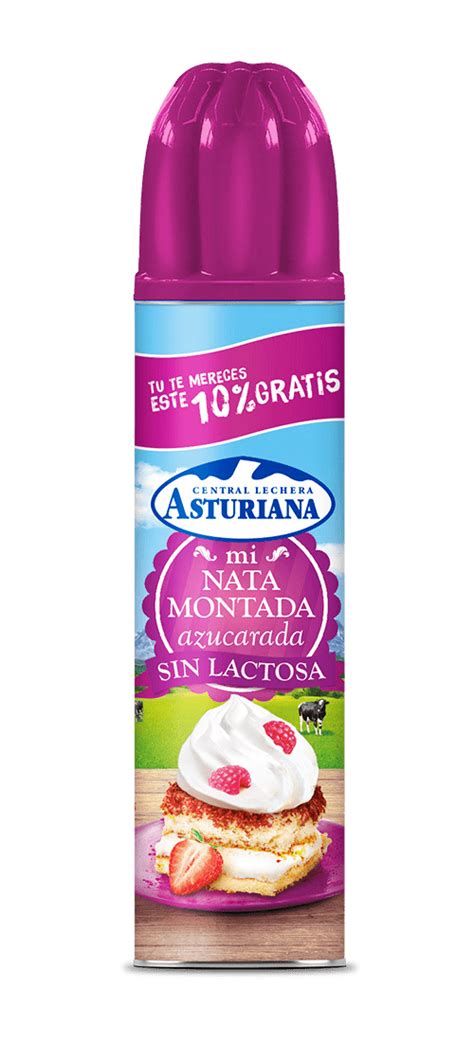 Nata En Spray Sin Lactosa 275 G Central Lechera Asturiana