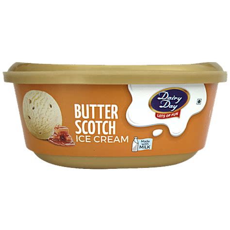 Buy Dairy Day Ice Cream Crunchy Butterscotch Ml Box Online At The