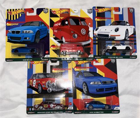 Hot Wheels Car Culture Deutschland Design Set Of