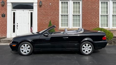 2002 Mercedes Benz Clk320 Convertible At Indy 2023 As W122 Mecum Auctions