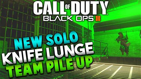 Black Ops Zombies Glitches New Revelations Solo Knife Lunge Team Pile