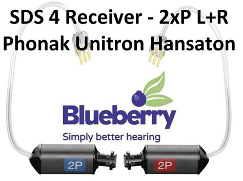 Genuine 2p Phonak Unitron Hansaton Hearing Aid Ric Sds 40 Receiver Speaker Hearing Aids Store