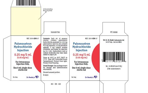 BUY Palonosetron (Palonosetron) 0.05 mg/mL from GNH India at the best ...