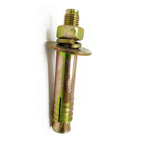 Zinc Plated Expansion Elevator Bolt With Washer And Nut Buy Expansion