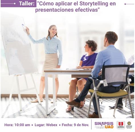 Taller “cómo Aplicar El Storytelling En Presentaciones Efectivas