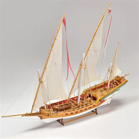 Amati Xebec 1753 Woodenmodelshipkit