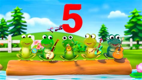 Counting Fun With Mia Sing Along With The 5 Little Frogs Fun Baby