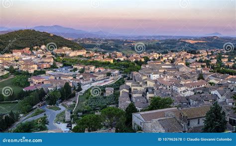 Amelia Umbria Italy Landscape Stock Photo Image Of Historic Urban