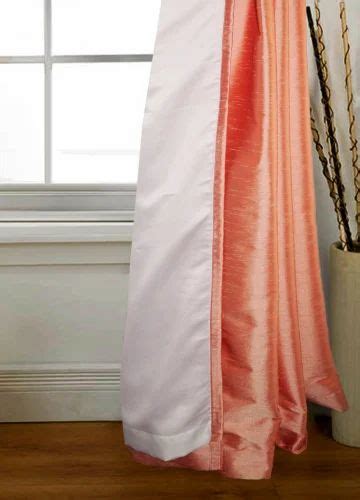 Solid Lushomes Pink Polyester Door Curtain Size X Inches At Rs