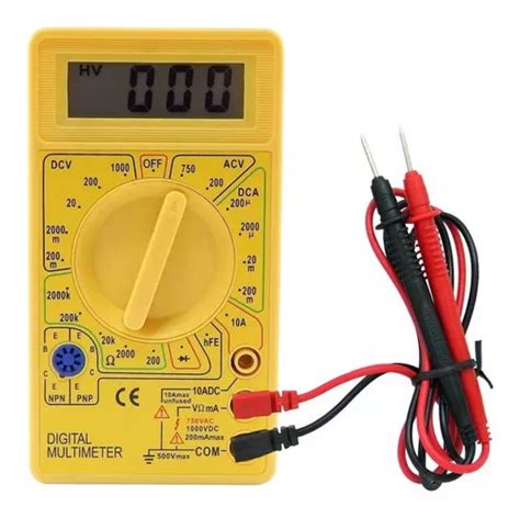 Cable multitest profesional para multímetro digital portátil MercadoLibre