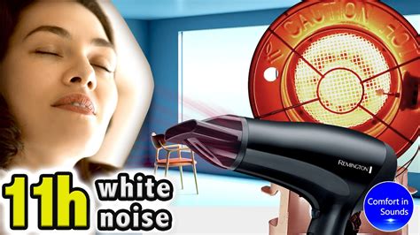 Gas Heater Sounds And Hair Dryer Sounds For Deep Sleep Fall Asleep