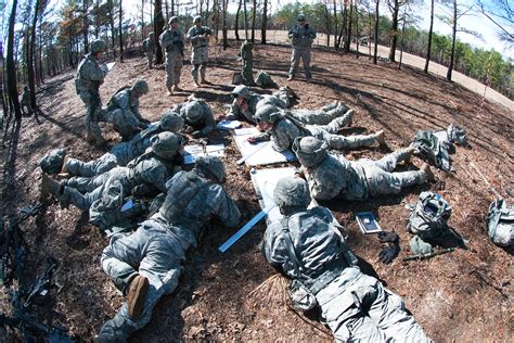 Paratroopers At A Fire Direction Center Compute Aiming For Gun Crews On