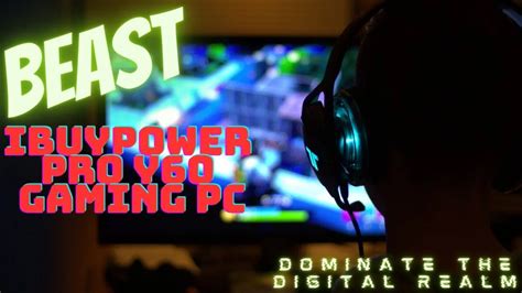 iBuyPower Pro Y60 Gaming PC beast - Dominate the Digital Realm