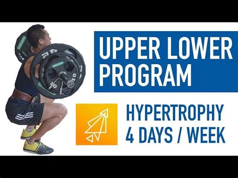 The Ultimate Upper Lower Workout Split