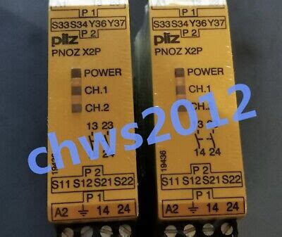 Pcs New In Box Pilz Safety Relay Pilz Pnoz X P Vacdc N O