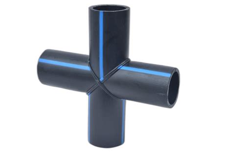 Mm To Mm Hdpe Fabricated Cross Tee Plumbing Pe At Rs