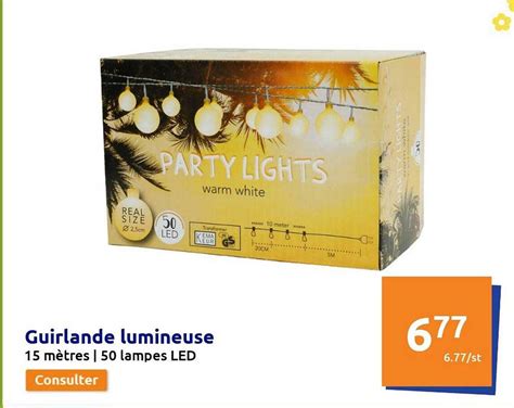 Promo Guirlande Lumineuse Chez Action ICatalogue Fr