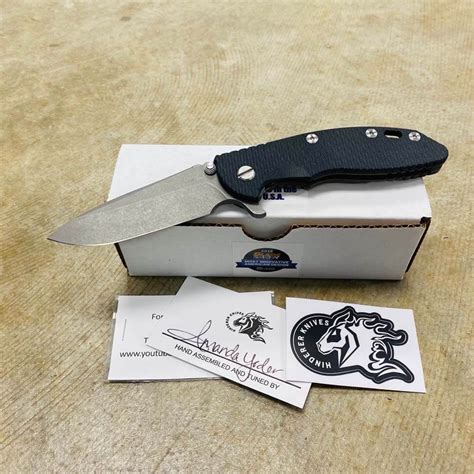 Rick Hinderer Xm Spearpoint Tri Way Battle Bronze Black G