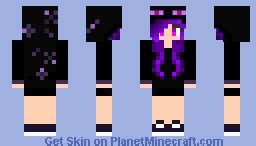 Cute ender kitty skin Minecraft Skin