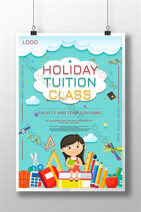 Pamphlet Design Creative Tuition Poster