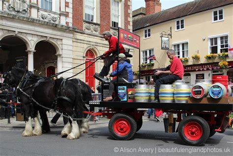 Dray Horses Windsor And Eton Brewery The Queens 90th Birthday Windsor