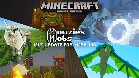 Mowzie S Mobs Addon For Minecraft Pocket Edition More Powerfull Mobs